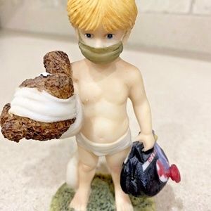 Doctor in Training Figurine Boy Bear Help is on the Way 1994 Fran Baggett MD TLC